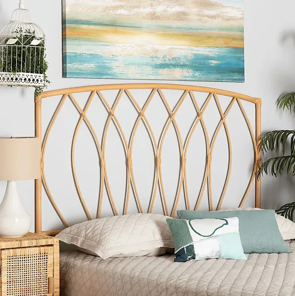 Laihla Brown Queen Headboard