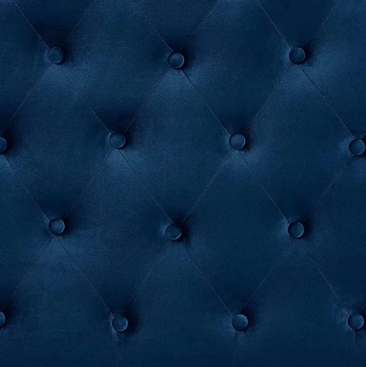 Aristocrate Navy Blue Queen Upholstered Headboard