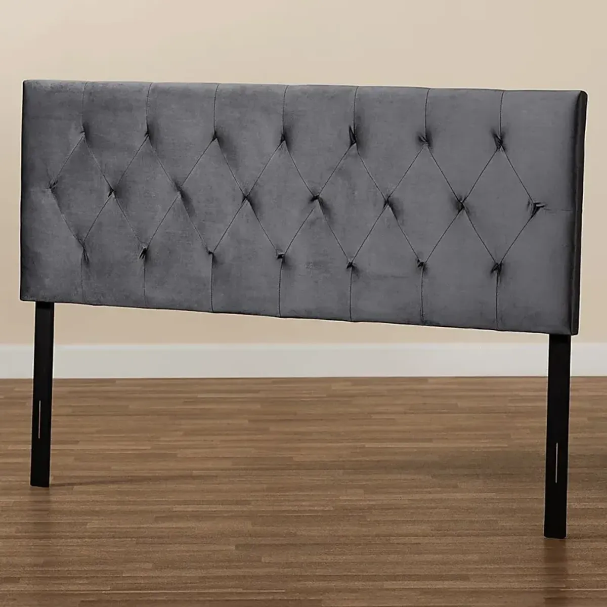 Arpino Gray Queen Upholstered Headboard