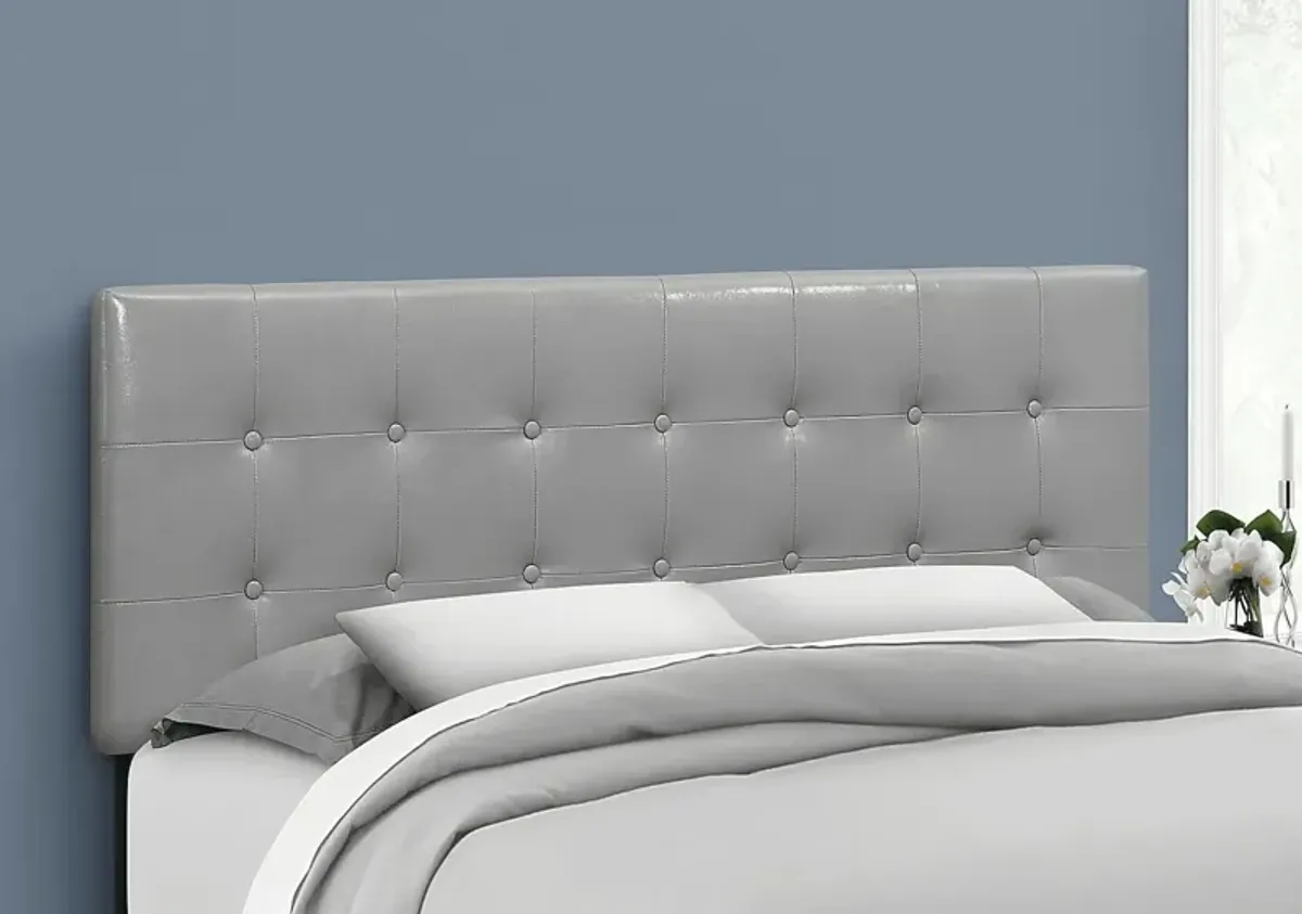 Middleway Gray Queen Headboard