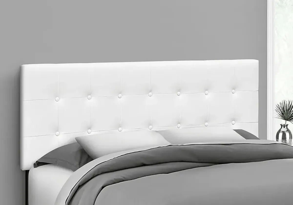 Middleway White Queen Headboard