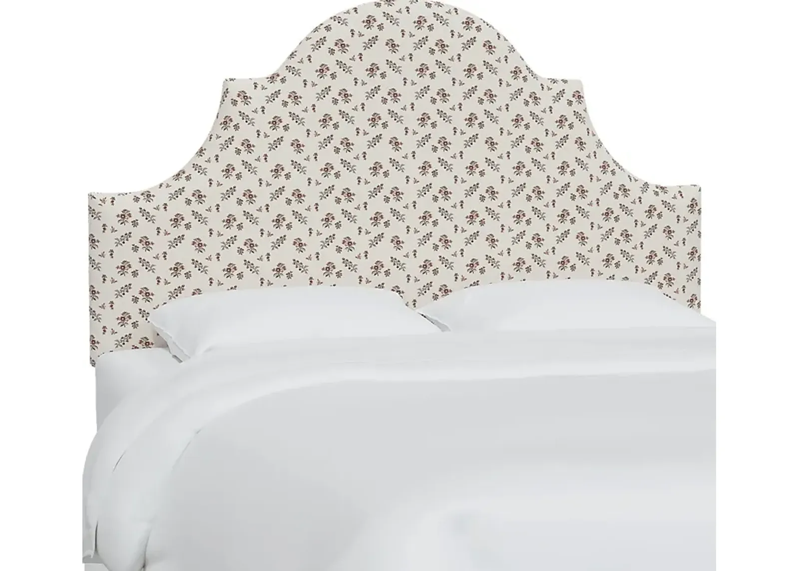 Barn Chic Beige Queen Upholstered Headboard