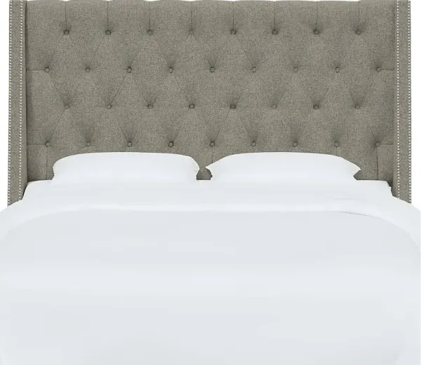 Aidyl Dark Gray King Headboard