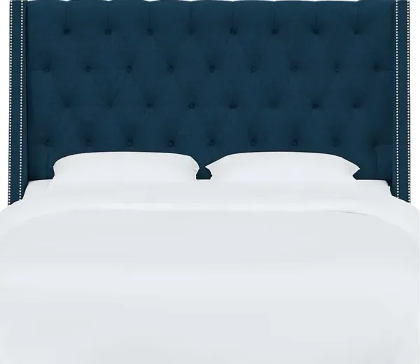Aidyl Blue King Headboard