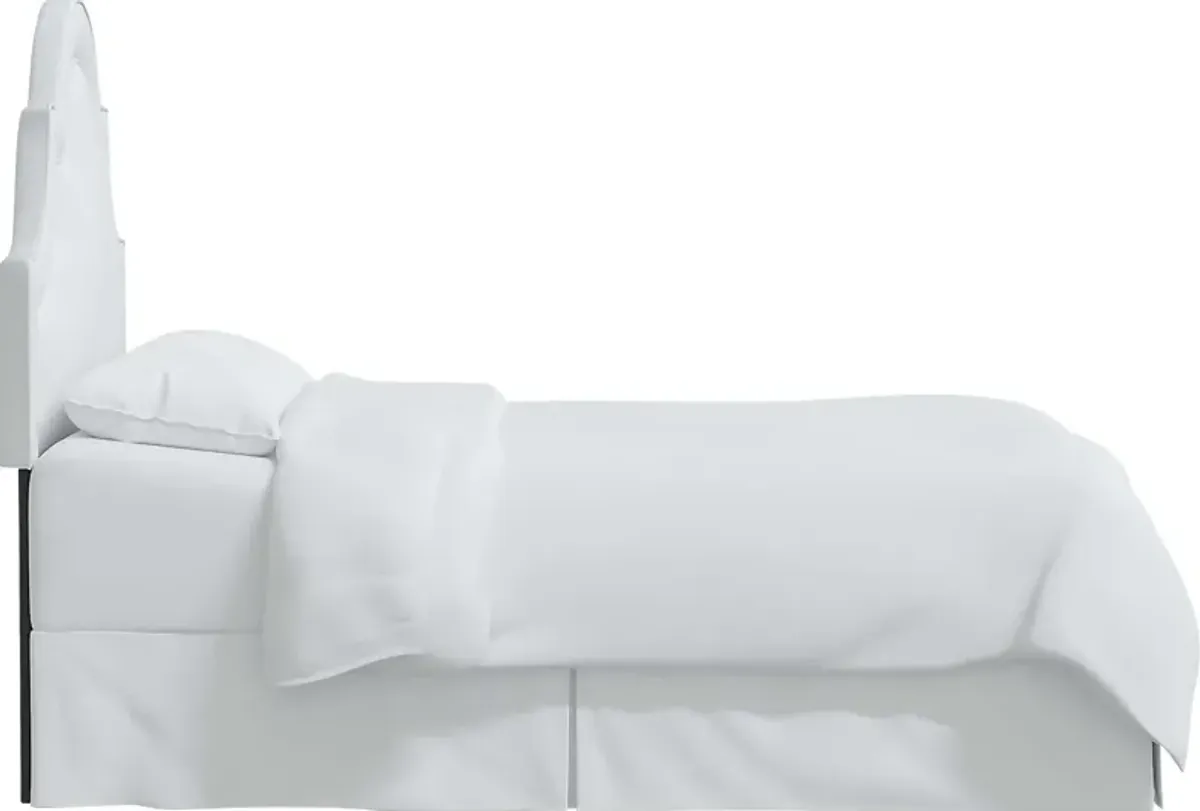 Aldimo White King Headboard