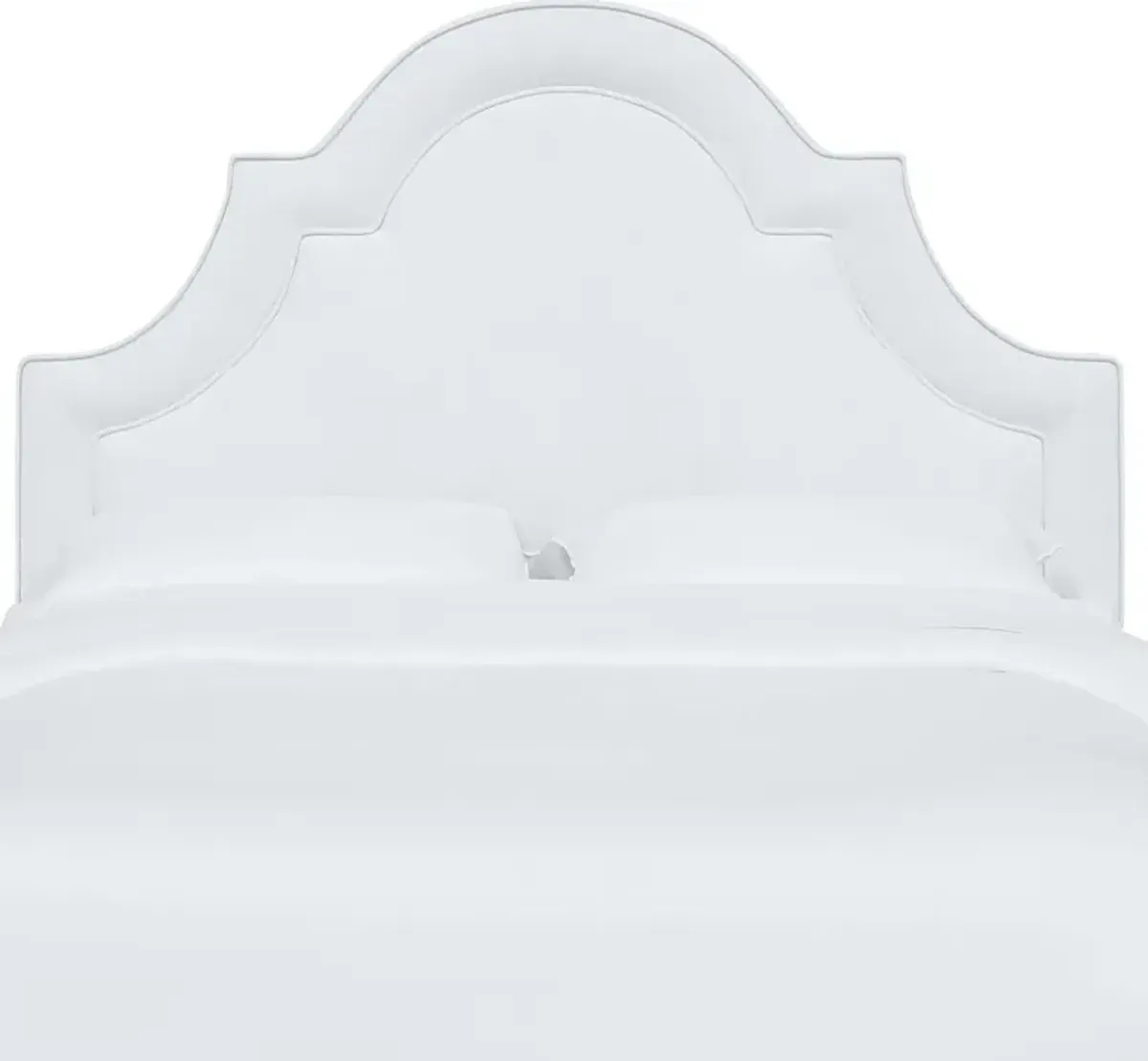 Aldimo White King Headboard