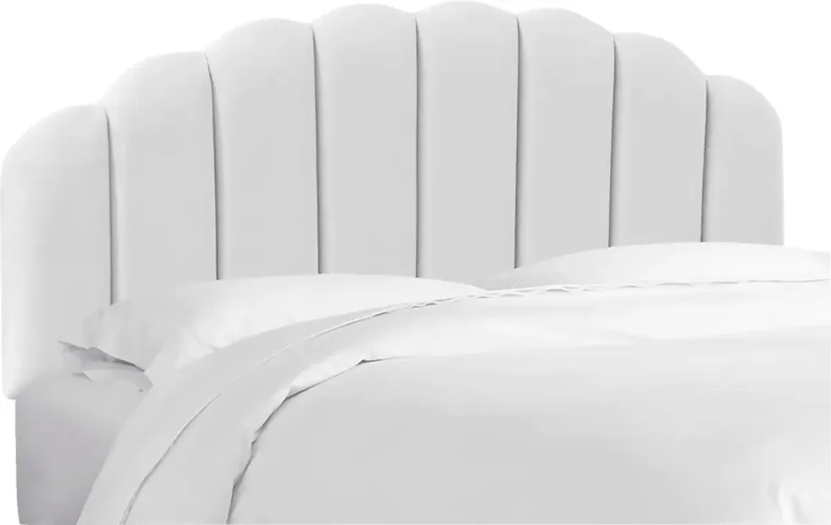 Eloisan White California King Headboard