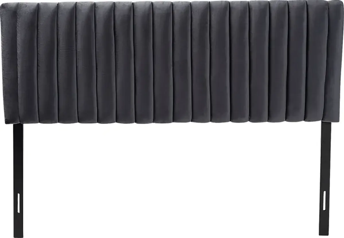 Mellany Gray King Headboard