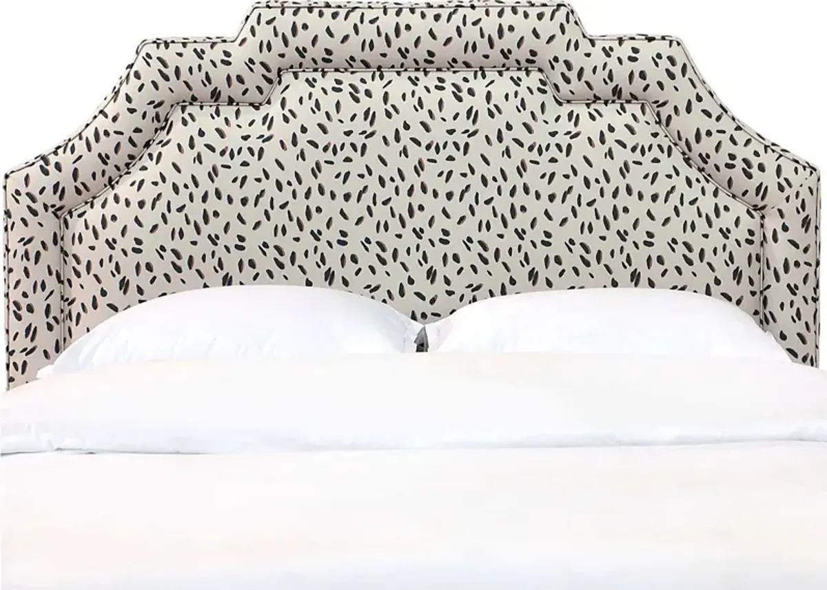 Evarelle II Cream California King Headboard