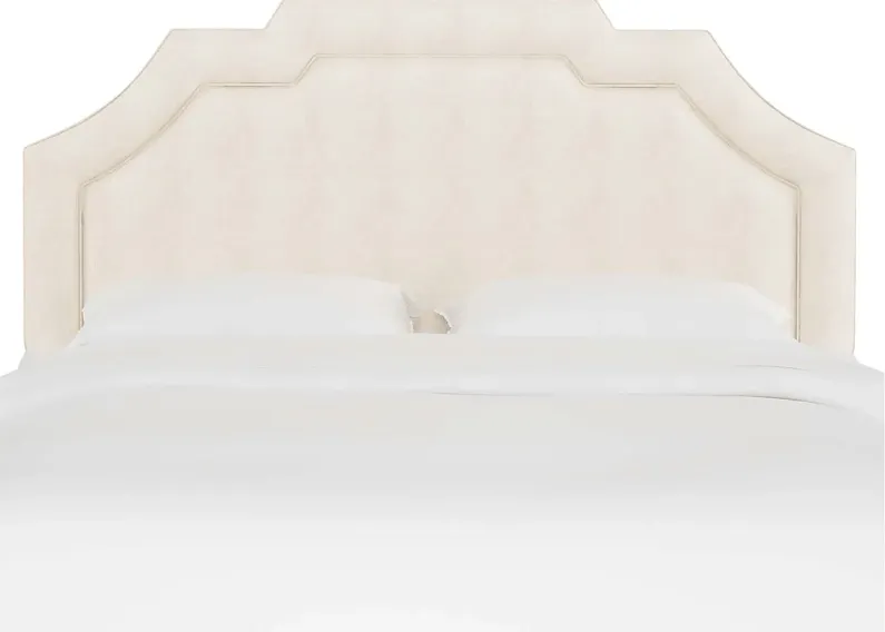 Evarelle I White King Headboard
