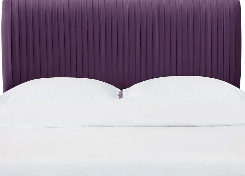 Norlana Purple California King Headboard