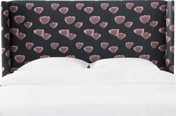 Delorna II Dark Blue California King Headboard