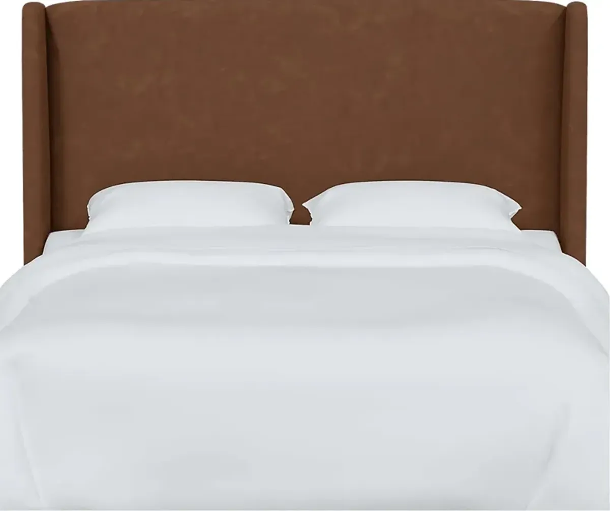 Delorna I Brown California King Headboard