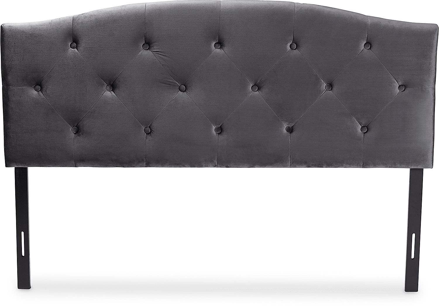 Broxbourne Gray King Upholstered Headboard
