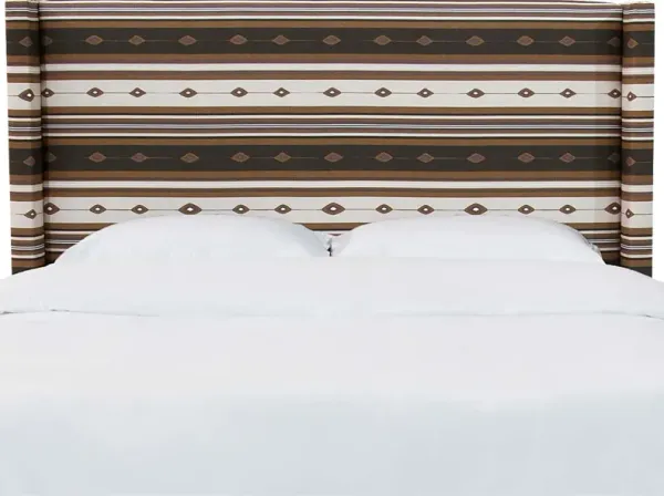 Delnary Brown King Headboard