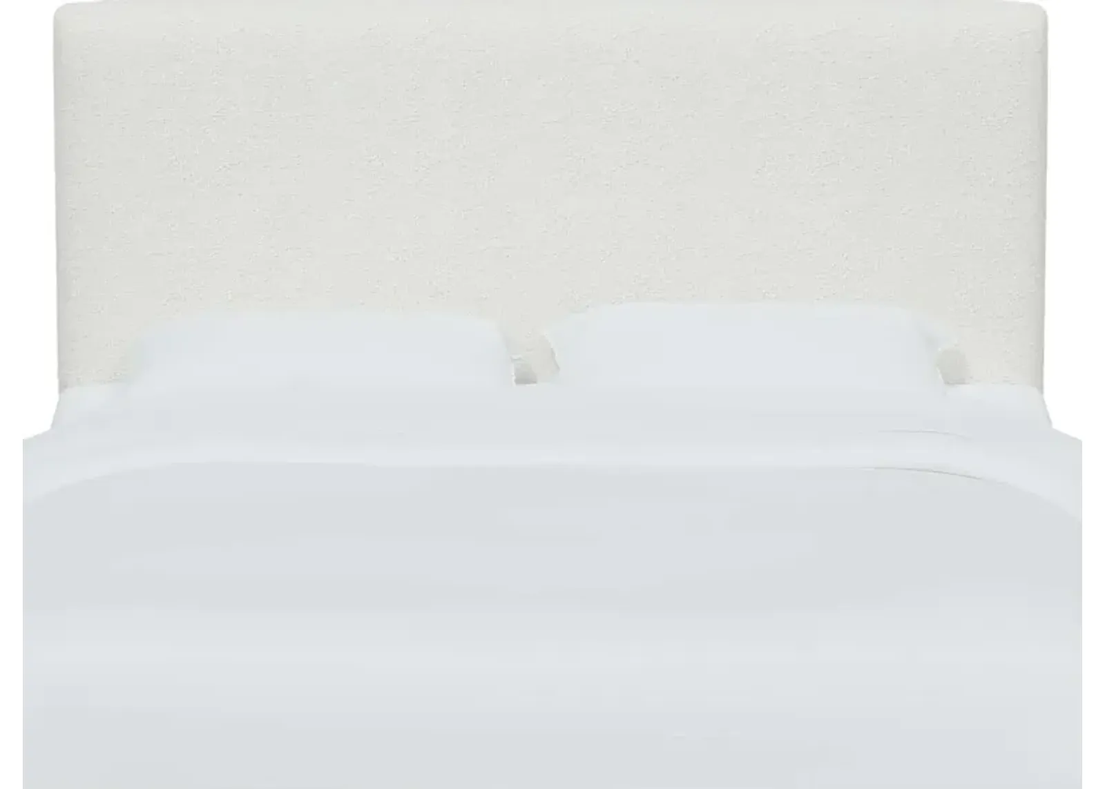 Ellalynn I White King Headboard