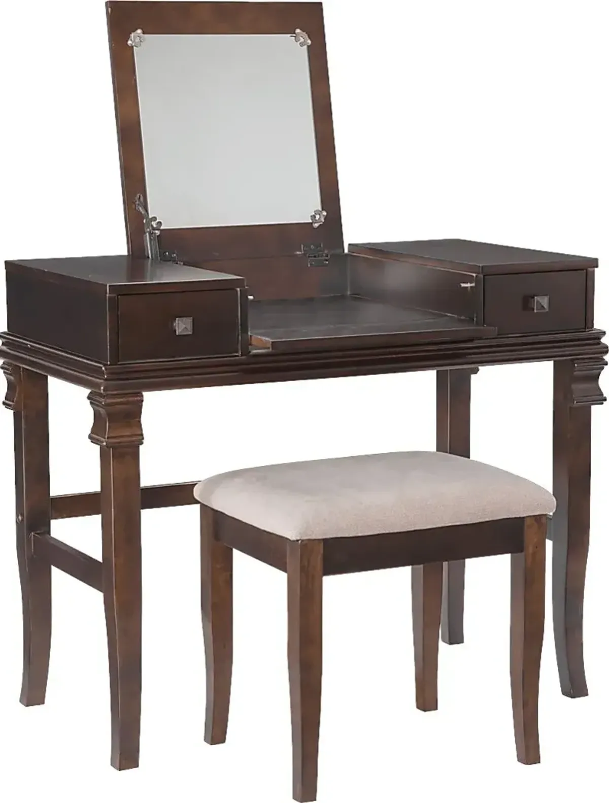 Alline Brown Vanity Set