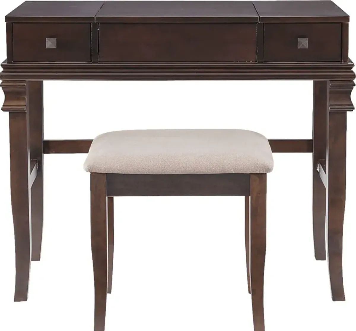 Alline Brown Vanity Set