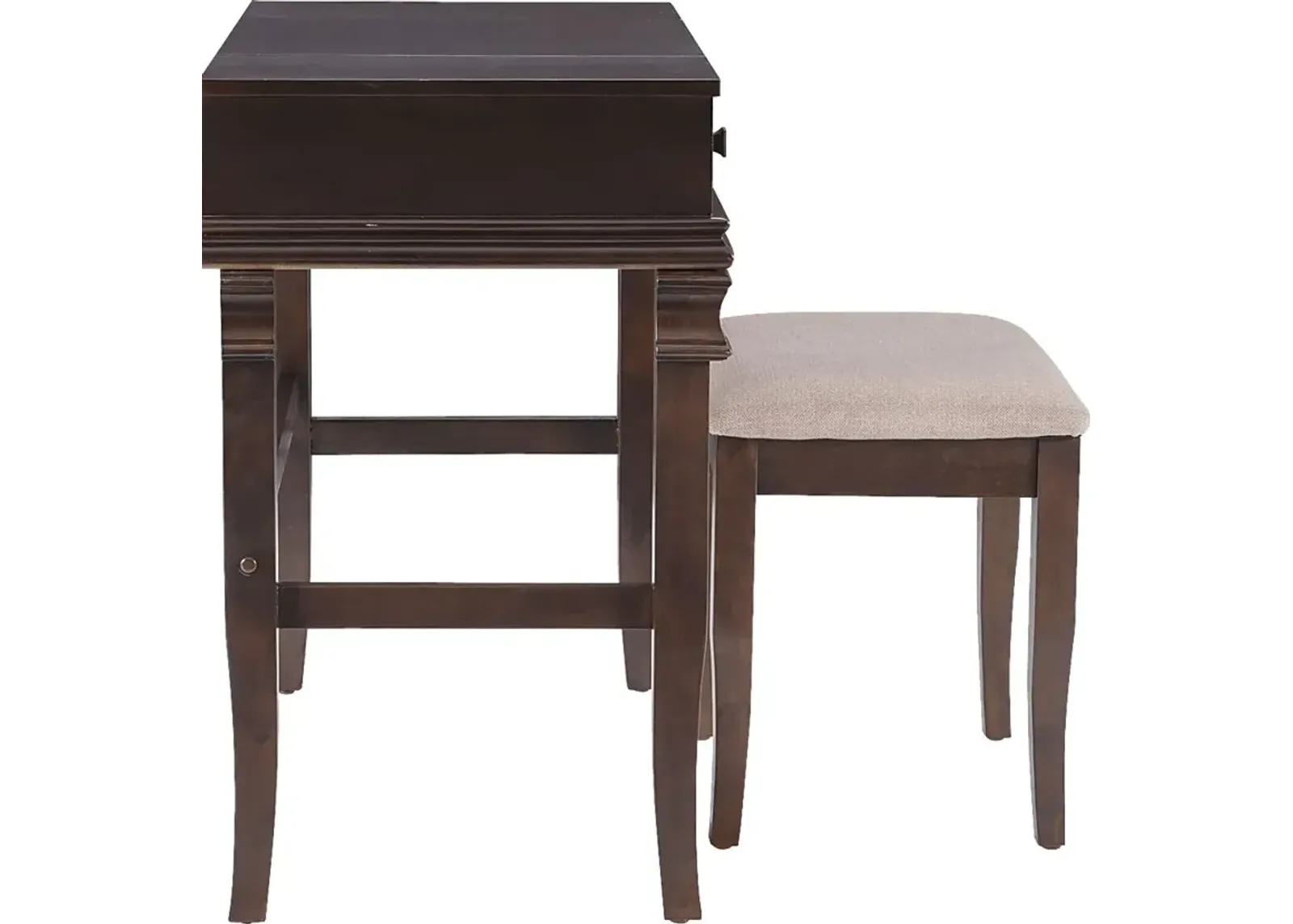 Alline Brown Vanity Set