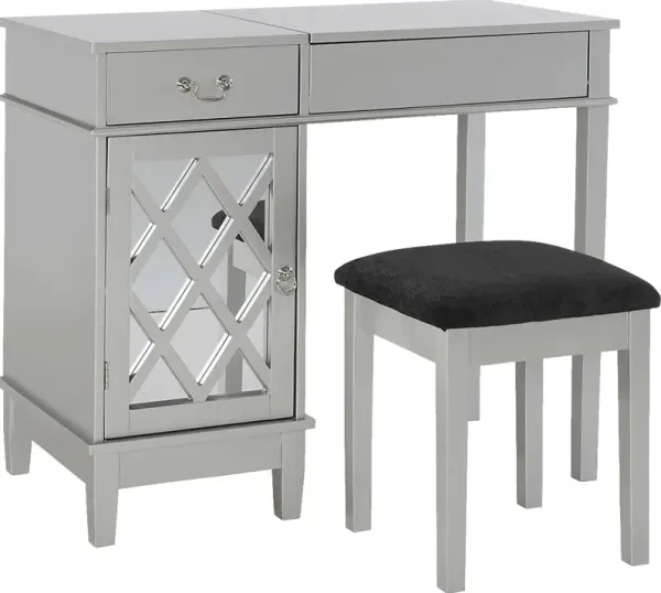 Klingle Gray Vanity Set