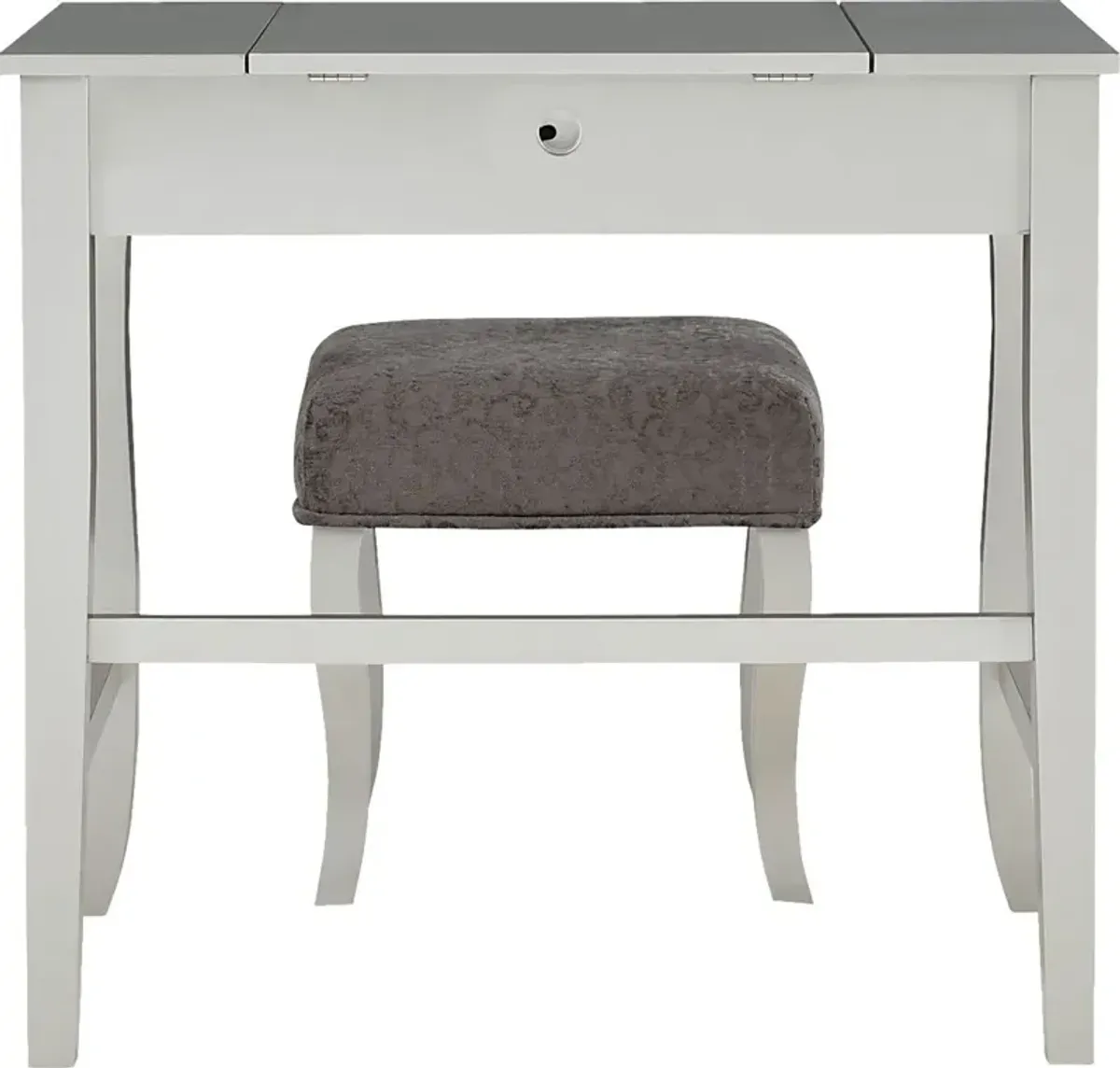 Luzoh Gray Vanity Set