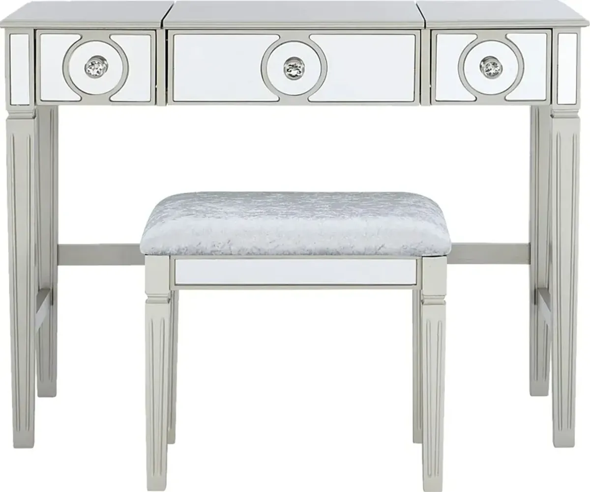 Nayllor Gray Vanity Set