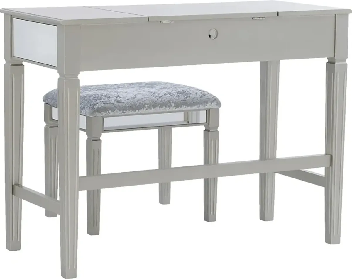 Nayllor Gray Vanity Set