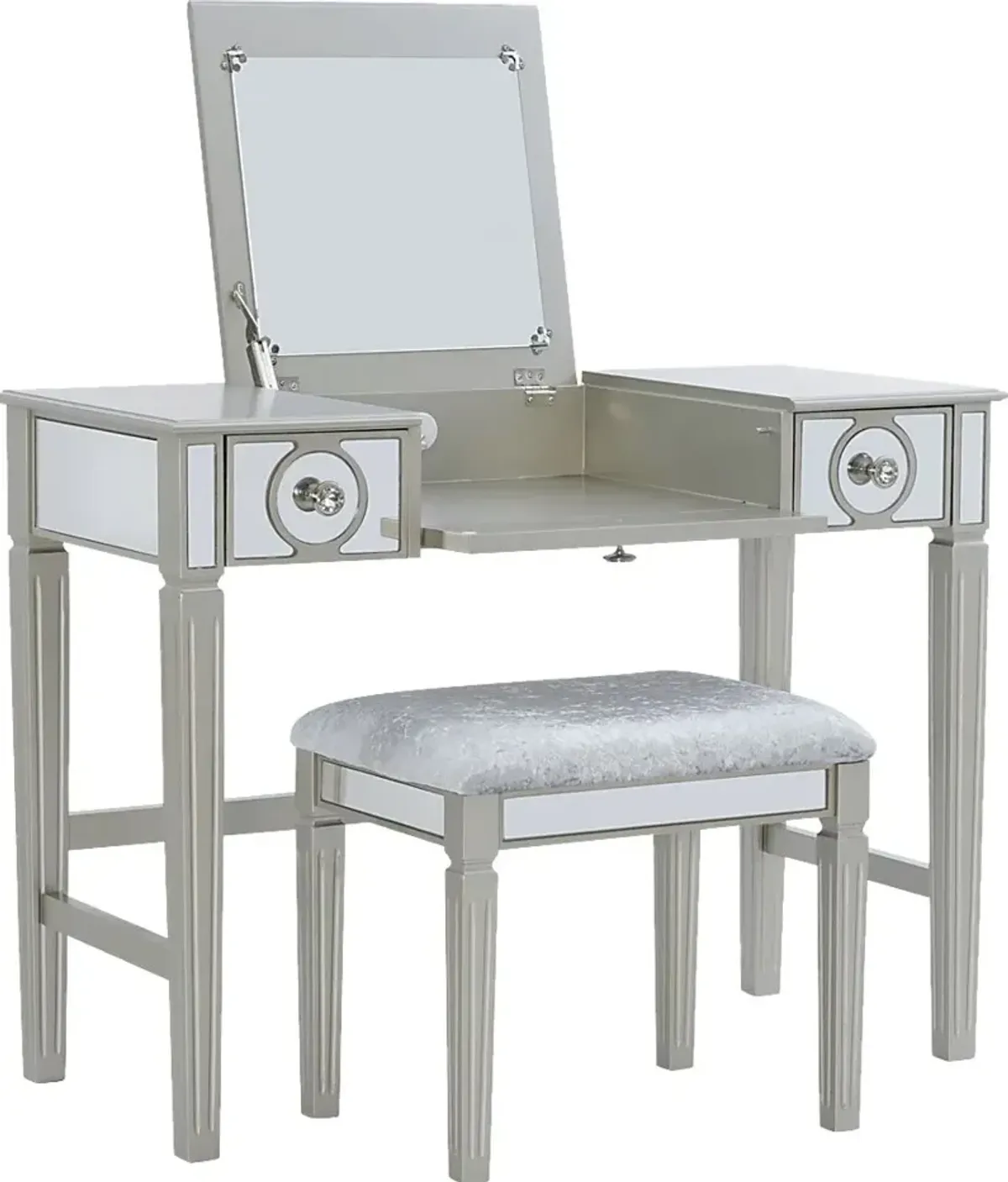 Nayllor Gray Vanity Set