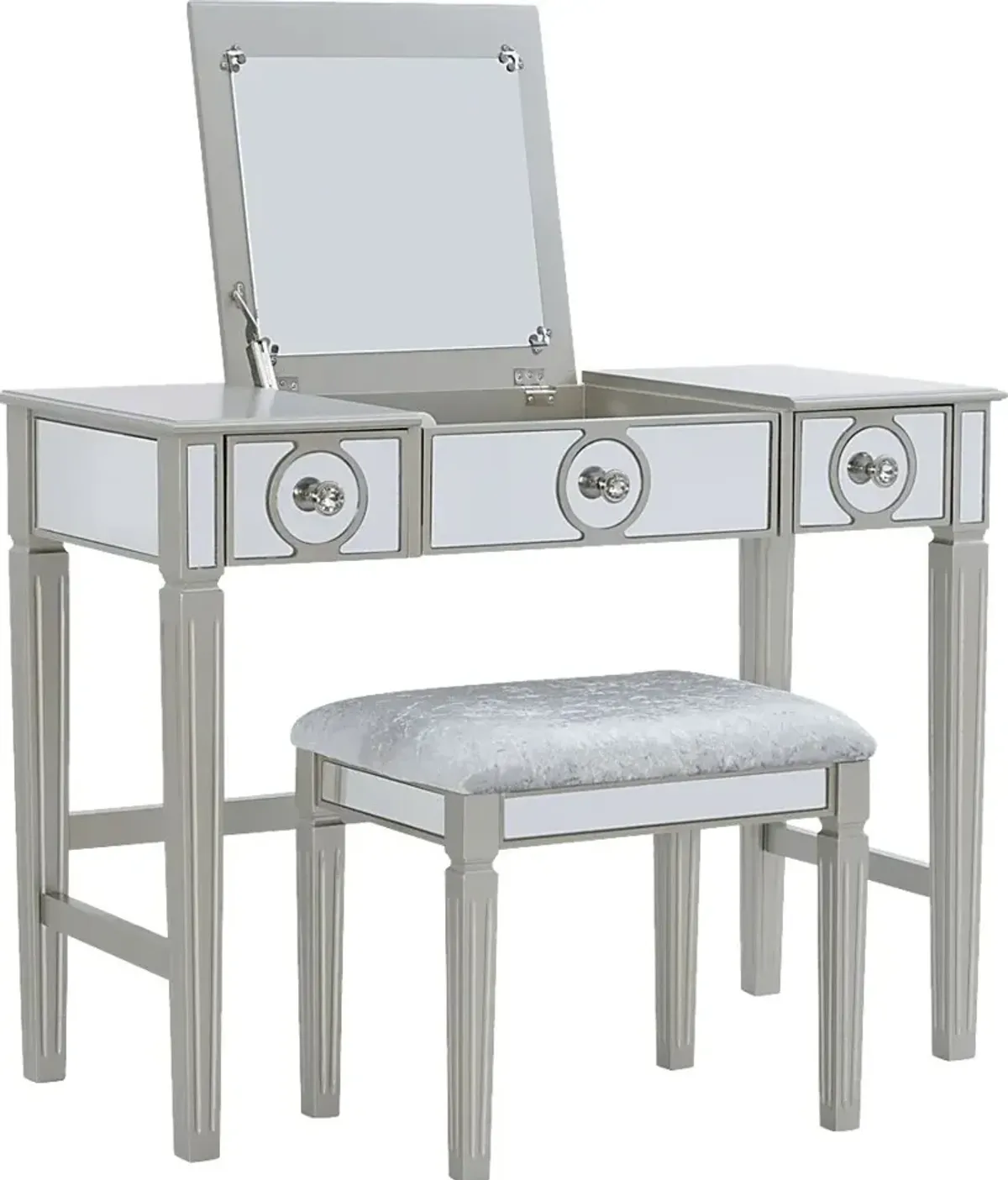 Nayllor Gray Vanity Set