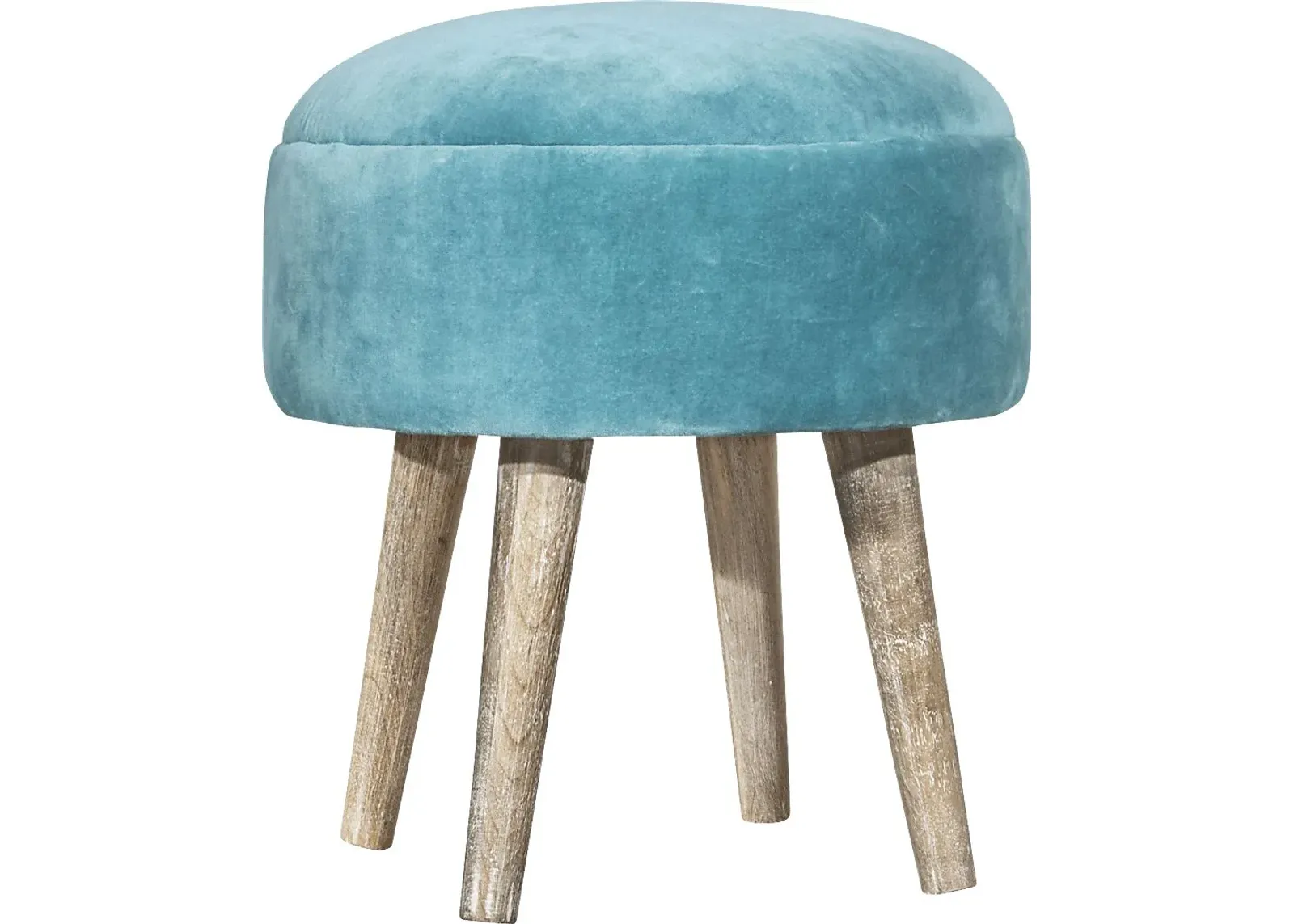 Coachlamp Blue Vanity Stool