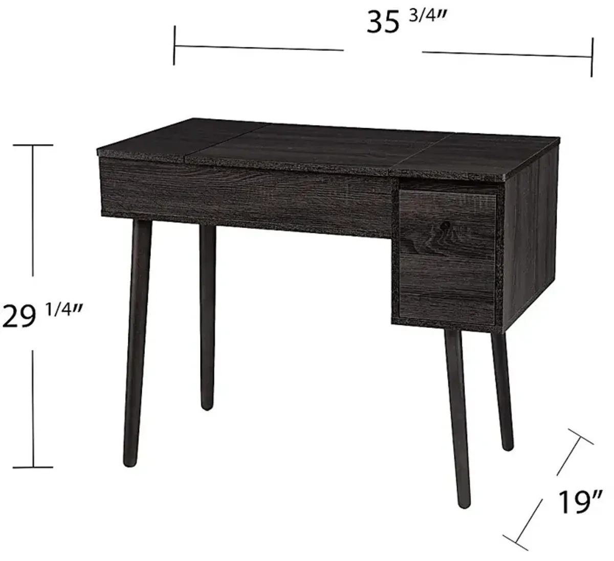 Howellwood Black Vanity