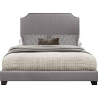 Carshalton Gray Full Upholstered Bed