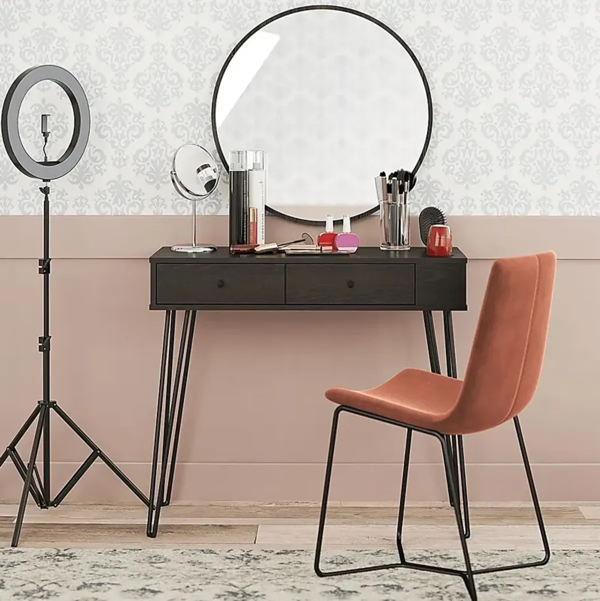 Hawise Black Vanity