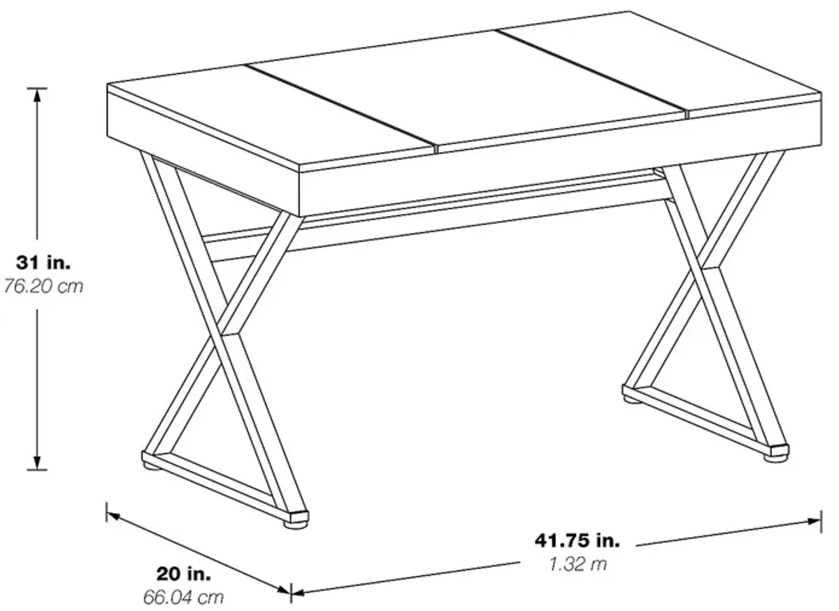 Joelette White Vanity Desk