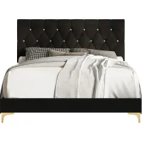 Bickley Black Queen Bed with Bench