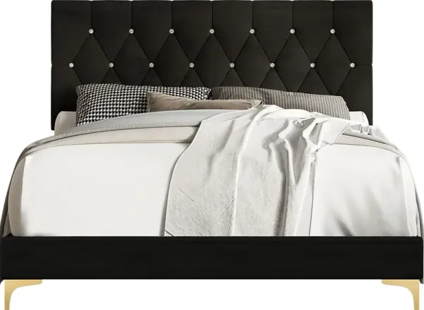 Bickley Black King Bed with Bench