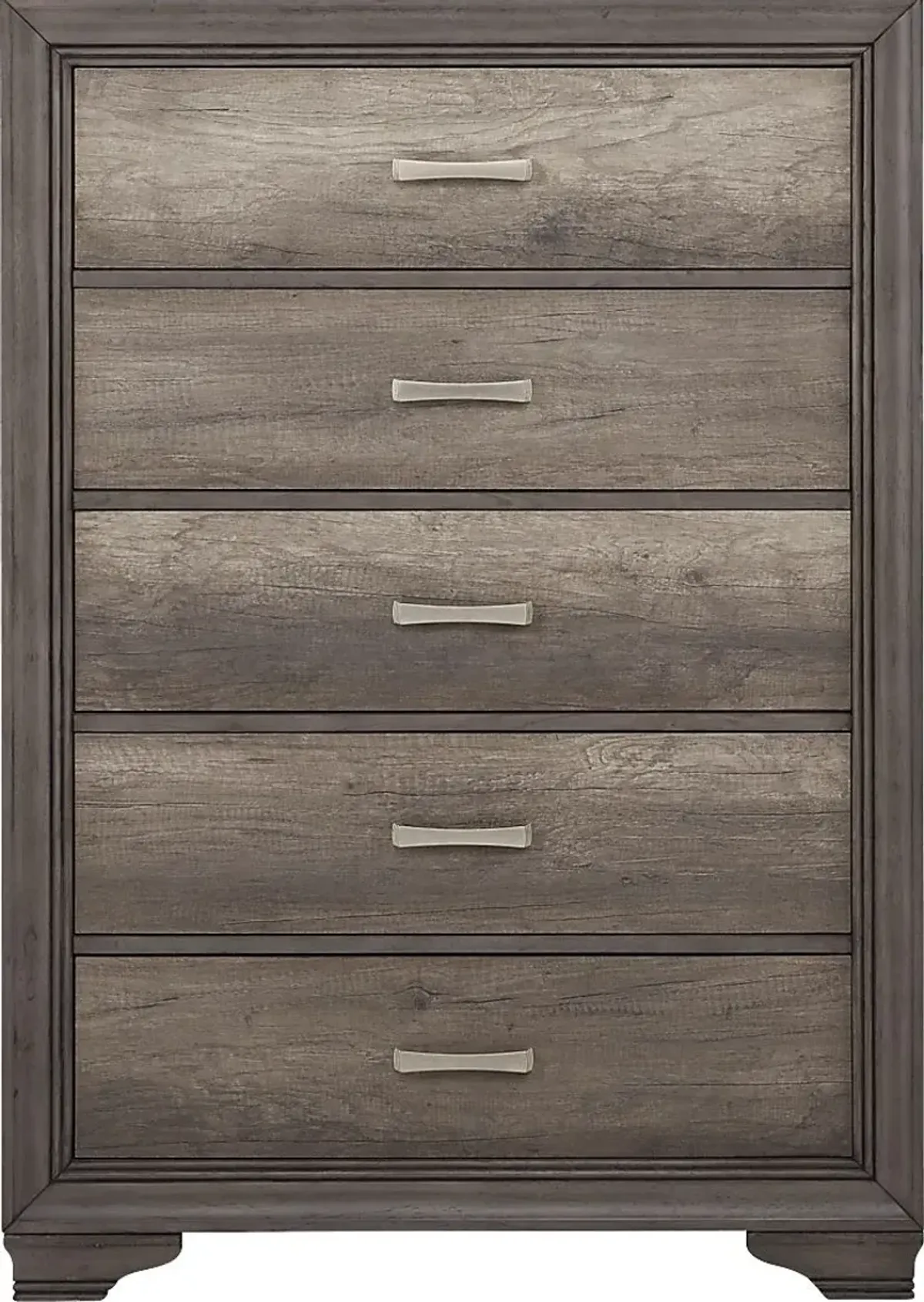 Marlow Gray 5 Pc Queen Panel Bedroom