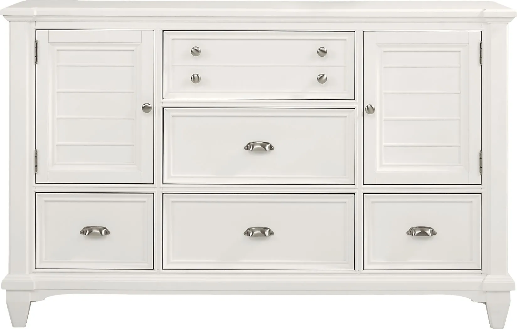 Belmar 7 Pc White Colors,White Twin Bedroom Set - Rooms To Go