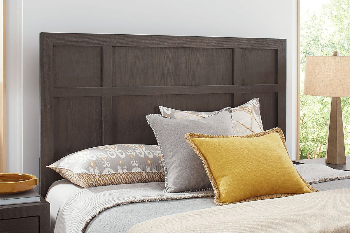 Woodley Dark Brown 5 Pc Queen Panel Bedroom