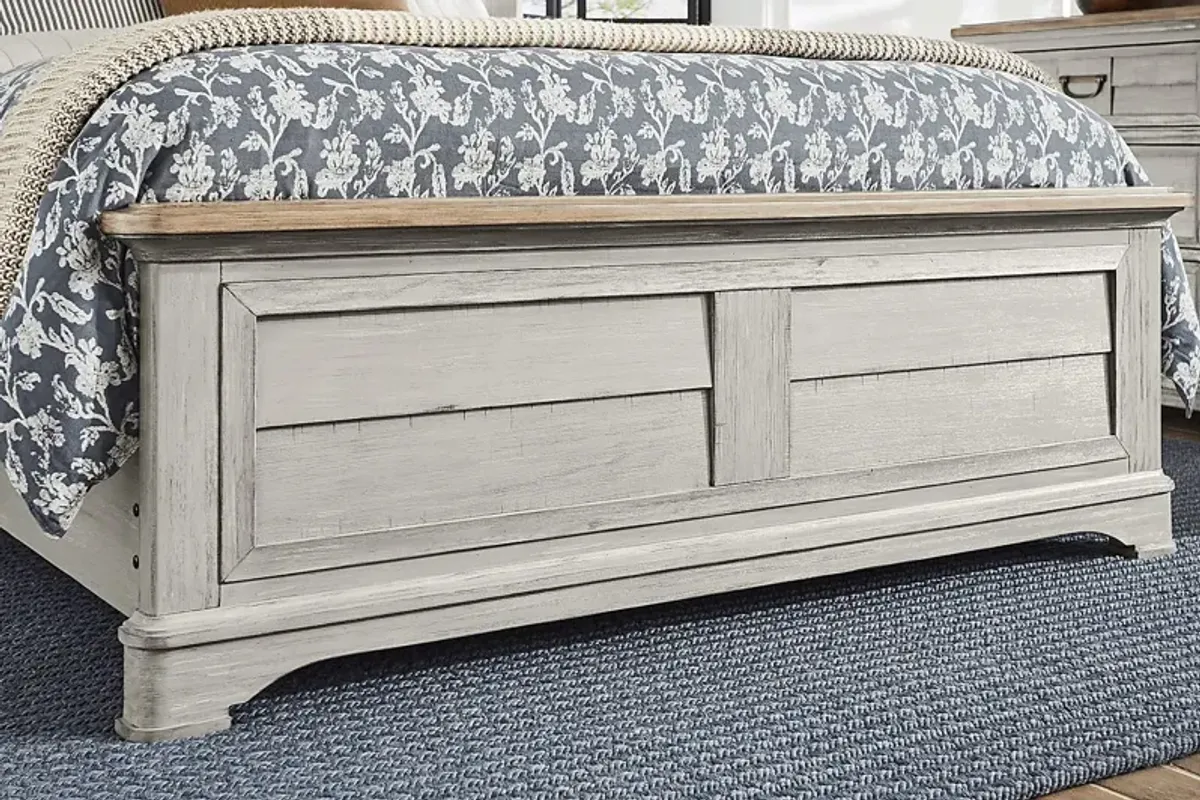 Edisto Bay Gray 5 Pc King Panel Bedroom