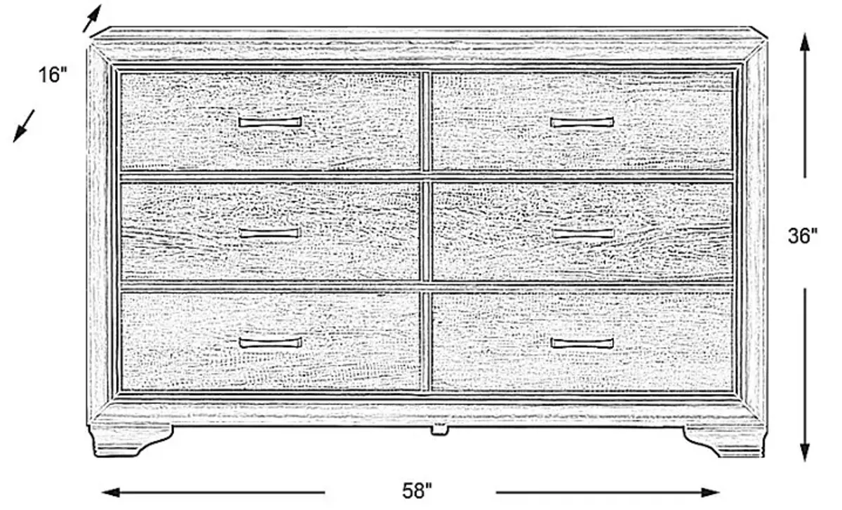 Marlow Gray Dresser