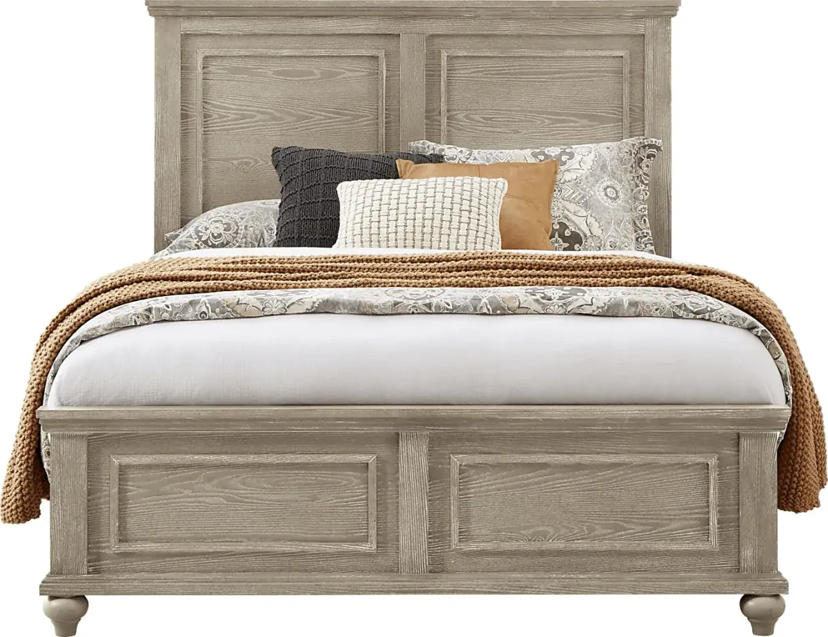 Ridgefield Natural 5 Pc Queen Panel Bedroom