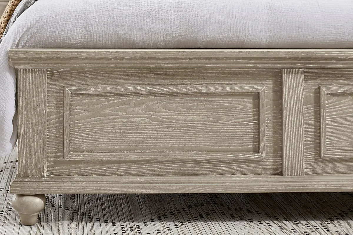 Ridgefield Natural 5 Pc Queen Panel Bedroom