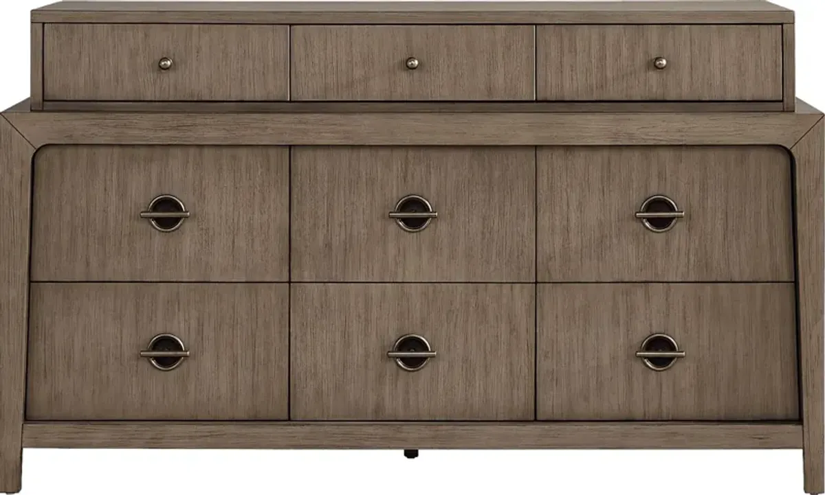 Jetty Beach Gray Dresser