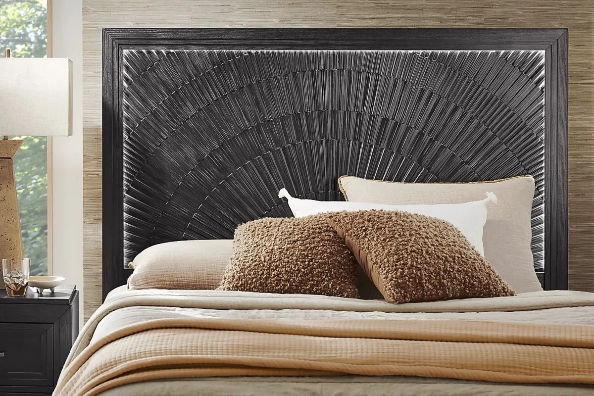 Sunside Way Black 5 Pc Queen Panel Bedroom