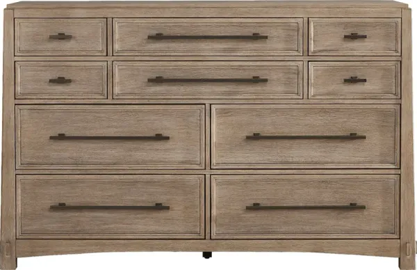 Keaton Taupe Dresser