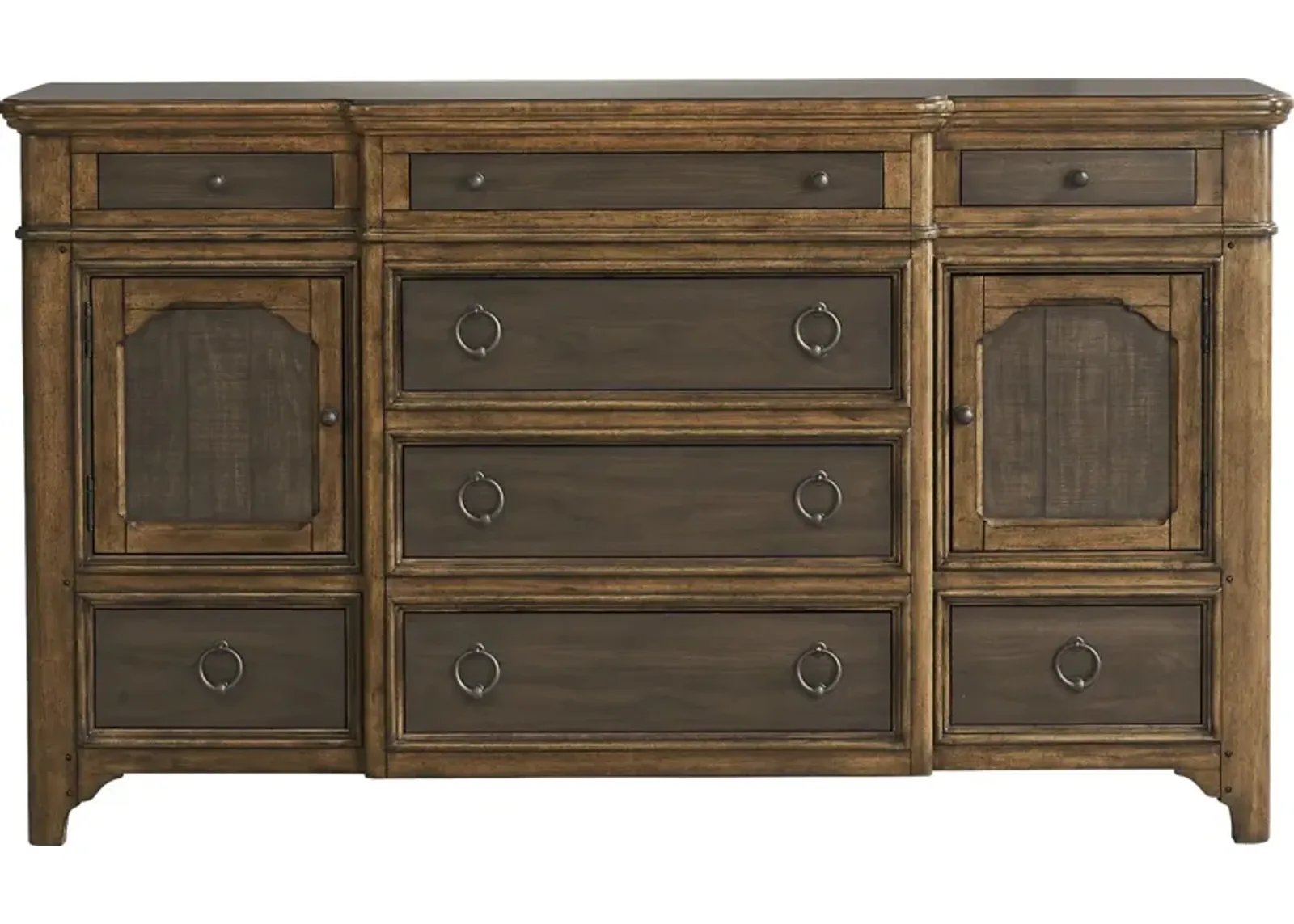 Chandler Hills Brown Dresser