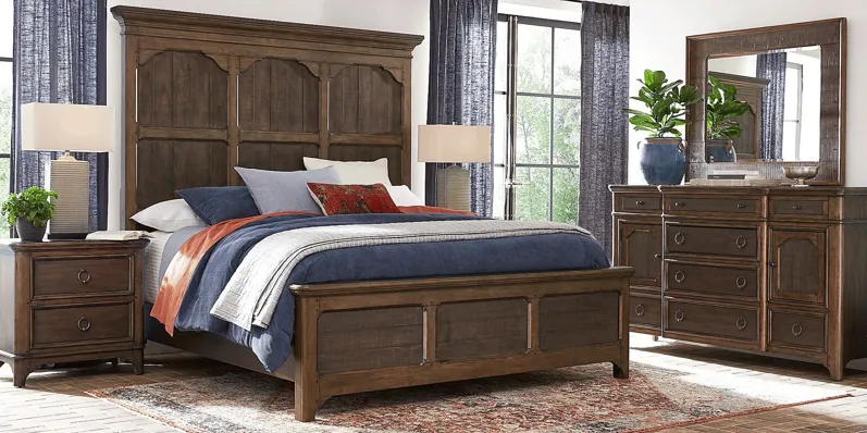 Chandler Hills Brown 5 Pc Queen Bedroom