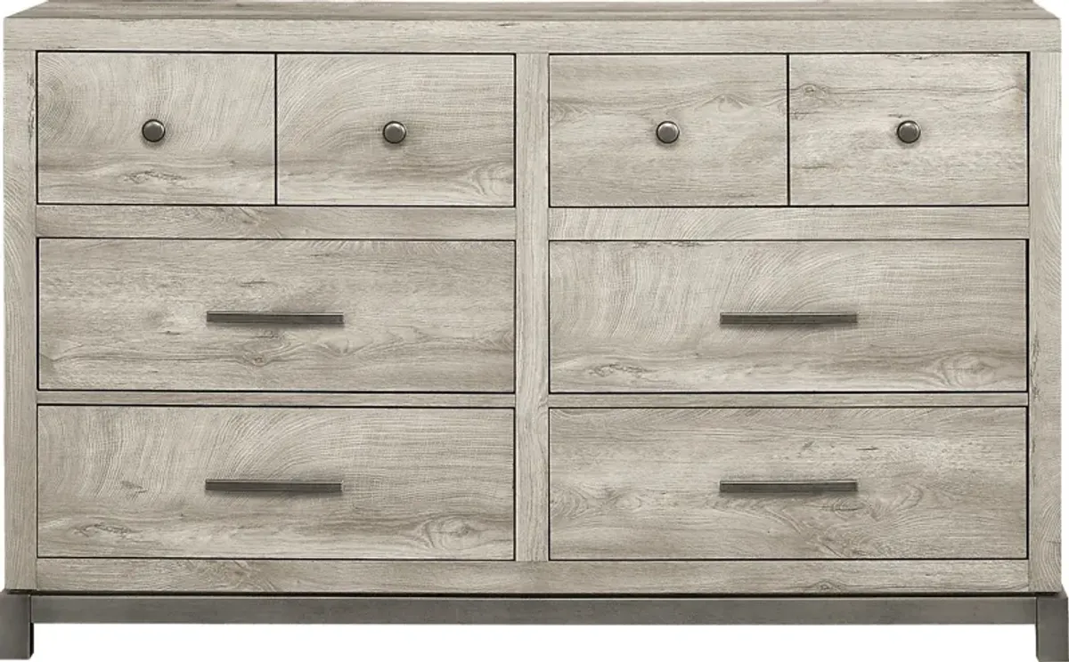 Maxton Place Gray Dresser