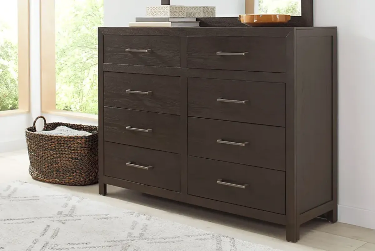 Woodley Dark Brown Dresser